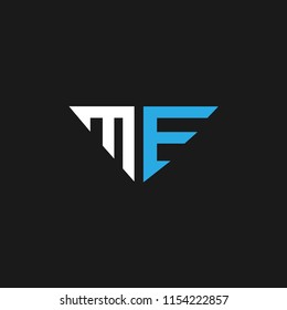 ME logo designed with letter M and E in vector format.