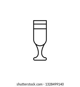 mead, drink icon. Element of Ireland culture icon. Thin line icon for website design and development, app development. Premium icon