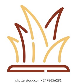 Meadow Grass icon for web, app, infographic etc