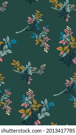 hierba pradera hojas hierba vista hierba vectorial ilustración de sketch japonés chino línea oriental tintas sin costura