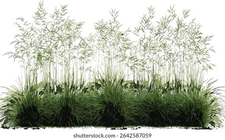 Meadow grassy shapes, nature cut out backgrounds file, natural landscape, green meadow, lush grass, outdoor scenery, nature silhouettes, eco friendly design, summer field