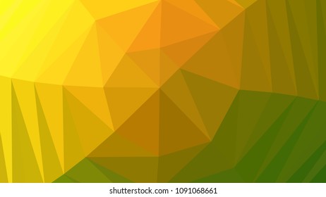 Meadowlark colors Geometric design. Vector, multicolor geometric background. Triangles, triangulation. Geometric mosaic tile, colored triangles, application in low poly style. Abstract backgrounds for web.