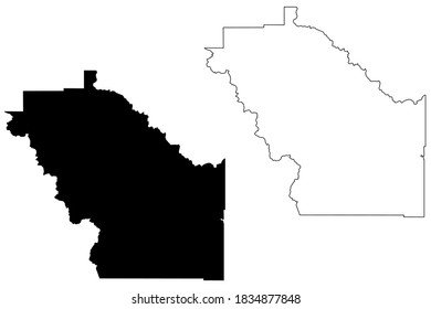 Meagher County, Montana (U.S. county, United States of America, USA, U.S., US) map vector illustration, scribble sketch Meagher map