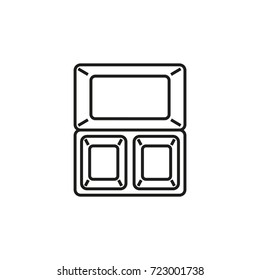 Meal Compartment Container icon 