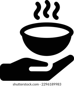ayuda de donación de mano de comida 29145