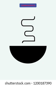 Meal icon, Vector