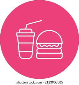 Meal icon vector image. Can also be used for web apps, mobile apps and print media.