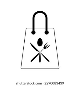 Meal icon vector. restaurant illustration sign. dine symbol. eat logo. cook mark.