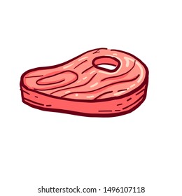 Meal Illustration Doodle. Vector Illustration eps.10 