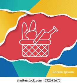 meal line icon