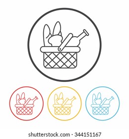 meal line icon