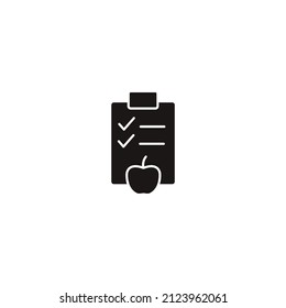 meal plan icons  symbol vector elements for infographic web
