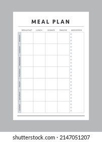 1,254 Meal planning calendar Images, Stock Photos & Vectors | Shutterstock