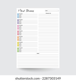 Meal Planner,Menu Planner,Food Planner,Meal Chart,Meal Calendar,Meal Planner Sheet,Meal Organizer,Meal Tracker,Meal Insert,Meal Plan Template,Shopping list