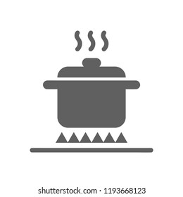 meal, pot icon vector