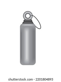 meal thermos icon design mockup