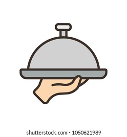 Meal tray icon