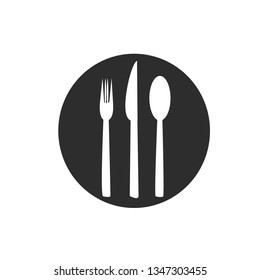 Meal vector - fork - spoon - knife. eps10