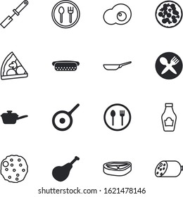 meal vector icon set such as: cut, concept, orange, engraved, sirloin, web, cuisine, female, nutrition, american, tenderloin, plastic, raw, fat, diet, paste, spice, egg, container, bottle, sketch