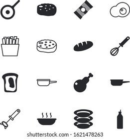 meal vector icon set such as: cooked, art, noodle, types, silhouette, pastry, broth, view, thanksgiving, heat, american, christmas, well, bird, salty, box, culture, household, italian, dishes, flavor