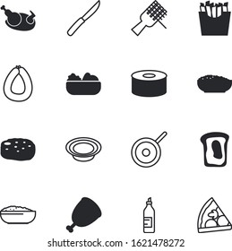 meal vector icon set such as: nuggets, calorie, macaroni, serving, metallic, medieval, fat, banquet, toast, simple, culinary, plastic, chop, noodle, pizzeria, american, unhealthy, iron, cut, sausage