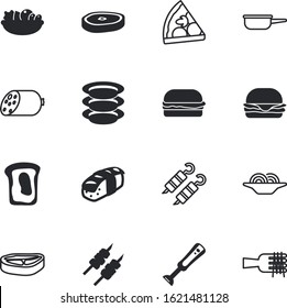 meal vector icon set such as: toast, bacon, dining, fish, home, salmon, eating, yummy, vegan, utensil, view, device, leaf, porcelain, wash, hand, sausage, detergent, table, art, empty, ingredients