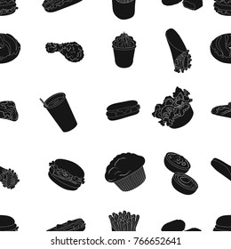 Meal,celebration, cafe, and other web icon in black style.Hamburger, bun, cutlet, icons in set collection.