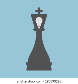 mean to a creative leader, business concept, flat style