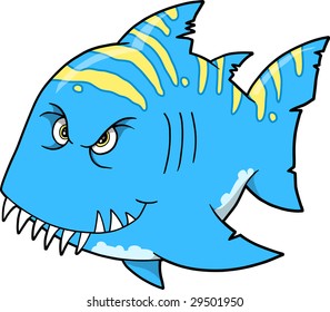Mean shark Vector Illustration