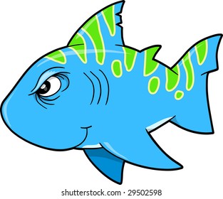 Mean shark Vector Illustration