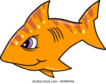 Mean Shark Vector Illustration