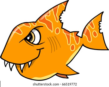 Mean Shark Vector Illustration