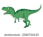 Mean Tyrannosaurus Rex T-Rex Cartoon Dinosaur