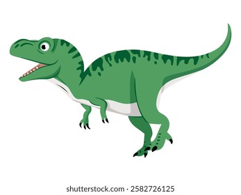 Mean Tyrannosaurus Rex T-Rex Cartoon Dinosaur