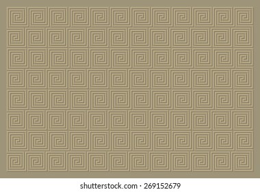 Meander patterned vector graphics - background texture, wallpaper, tapestry and many other decorations.