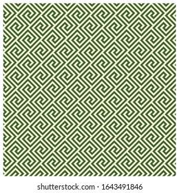 Meander seamless (menderes) is a decorative pattern constructed from a continuous line. The Meandros design in ancient Greek art.