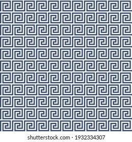 Patrón de estilo de meandro - fondo de adorno de color griego