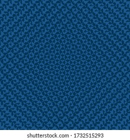 Meandering, cornered patterns like netting and illusion effect. Seamless vector drawn. It can be used as abstract background, wallpaper, backdrop, cover page, billboard, banner etc.