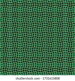 Meandering, wavy, curly and flexible patterns like netting and illusion effect. Seamless vector drawn. It can be used as abstract background, wallpaper, backdrop, cover page, billboard, banner etc.