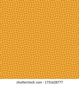 Meandering, wavy, curly and flexible patterns like netting and illusion effect. Seamless vector drawn. It can be used as abstract background, wallpaper, backdrop, cover page, billboard, banner etc.