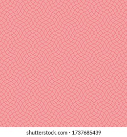 Meandering, wavy, curly and flexible patterns like netting and illusion effect. Seamless vector drawn. It can be used as abstract background, wallpaper, backdrop, cover page, billboard, banner etc.