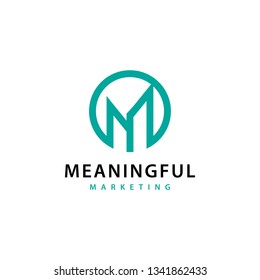 meaningful consulting logo vector