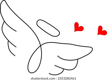 Meaningful Memorial baby and or loved one tattoo design vector drawing.