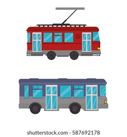 means of transport icons