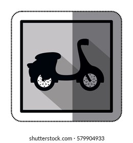 means of transport stock icon image, vector illustration