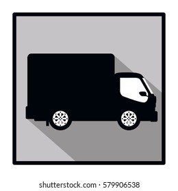 means of transport stock icon image, vector illustration