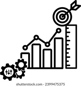 measurable icon smart vector illustration