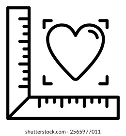 Measurable Simple Vector Icon Collection