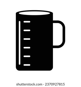 Measure cup free icon vector design illustration
