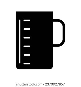 Measure cup free icon vector design illustration